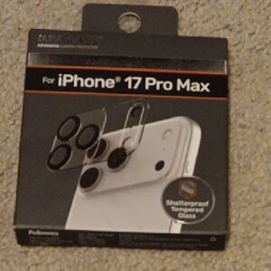 Camera Lens Protectors for iPhone 17 Pro Max - Black